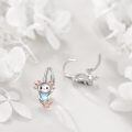 wholesale 925 Sterling Silver Cute Axolotl Earrings-0-3