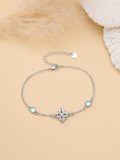 wholesale 925 Sterling Silver Celtic Knot Bracelet Wholesale With Moonstone Accents-0-3