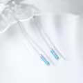 TOUPOP Sterling Silver Created Opal Threader Earrings Bar Leaves Sunflower Rose Daisy-0-2