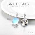 wholesale Sterling Silver Austrian Crystal Hypoallergenic Leverback Earrings Women s Gift-0-9