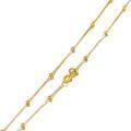 wholesale 18K Gold Pearl & Diamond Accent Tennis Bracelet for Women-0-0