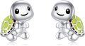 wholesale 925 Sterling Silver Turtle Stud Earrings Cute Animal s for Women-0-0