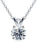 wholesale 925 Sterling Silver Moissanite Diamond Necklace, Timeless Elegance Gift for Her, Hypoallergenic, Nickel-Free, 30-Day Returns-0-0