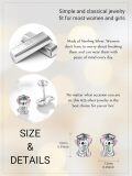 wholesale 925 Sterling Silver Koala Bear Graduation Stud Earrings Gift for Her-0-1