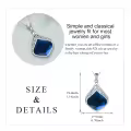 wholesale 925 Sterling Silver Moonstone Lapis Larimar Moss Agate Teardrop Filigree Pendant-0-55