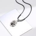 wholesale 925 Sterling Silver Oval St Cecilia Religious Medal Prayer Jewelry for Women Men-0-1