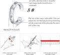 wholesale 925 Sterling Silver Adjustable Open Ring Trendy Jewelry Gift for Women Christmas Birthday Engagement Wedding-0-5