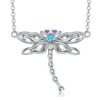 wholesale 925 Sterling Silver Dragonfly Pendant Necklace - Nature-Inspired Jewelry for Women-38