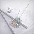 wholesale 925 Sterling Silver Tree of Life with Doe and Fawn Pendant Necklace - Nature Inspired s for Women & Girls-0-4