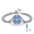 wholesale 925 Sterling Silver Compass Bracelet Wholesale With Blue Inlay And Charm Tools-0-0