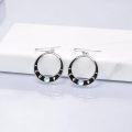 wholesale TOUPOP Sterling Silver Moon Phase Earrings Moon Earrings Gifts For Women Girls Birthday -0-1