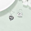 wholesale 925 Sterling Silver Tree of Life Heart Drop Earrings for Women-0-4