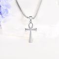 wholesale 925 Sterling Silver Ankh Necklace Pendant-0-1