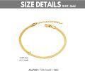 wholesale 18K Gold Filled Thin Cable Anklet Minimalist Fine s for Her-0-1