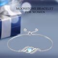 wholesale 925 Sterling Silver Birthstone Dainty Infinity Bracelet for Women-0-3