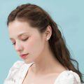 wholesale 925 Sterling Silver Opalite Star Stud Earrings for Women - Celestial Jewelry-0-4