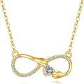 wholesale 14K Gold Cubic Zirconia Heart Pendant Necklace for Women s-0-0