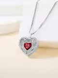 TOUPOP Sterling Silver Tree Of Life Urn Necklace Holds Ashes With Filler Kit-0-1