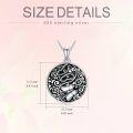 wholesale 925 Sterling Silver Butterfly Mother Daughter Pendant Necklaces - Cute s for Women-0-4