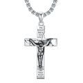 wholesale 925 Sterling Silver Crucifix Pendant Necklace-0-0