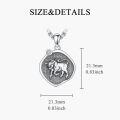 wholesale Sterling Silver Zodiac Constellation Necklace Astrology Pendant-0-32