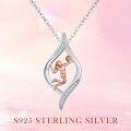 wholesale 925 Sterling Silver Volleyball Pendant Necklace 30mm for Women, Gift for Players & Fans, Hypoallergenic Sport Jewelry, 18+2 Chain-0-5