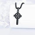 wholesale 925 Sterling Silver Celtic Knot Cross Pendant - Religious  for Him & Her-0-1
