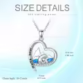 TOUPOP 925 Sterling Silver Pendant Jewelry Gift For Mom Grandmother Women-0-2