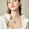 wholesale 925 Sterling Silver Zodiac Water Bearer Necklace-0-3