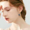 wholesale 925 Sterling Silver Tree Of Life Earrings Wholesale With Rainbow Abalone Shell-0-13