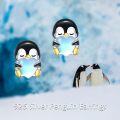 wholesale 925 Sterling Silver Heart-Shaped Penguin Stud Earrings Gift for Women and Teenagers-0-5