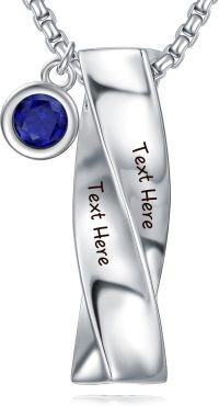 wholesale Sterling Silver Abalone Shell Cremation Jewelry Urn Necklace-Twist-Twist-Customized