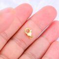 wholesale 14k Gold Clasp With Heart Charm Extension Chain Bracelet-0-1