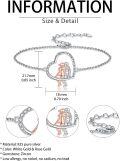 wholesale TOUPOP Sister Gifts From Brother 925 Sterling Silver Heart Bracelets For Women Always My Sister Forever My Friend Gifts For Sisters Anniversary Birthday Mothers Day Gift -0-3