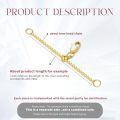 wholesale 14K Gold (Au585) Hypoallergenic Nickel-Free Polished Jewelry Extender Chain - 0.5in to 5in Lengths-0-1