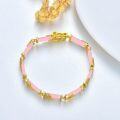 wholesale 18kt Gold Plated Sterling Silver Jade Bracelet for Women Fine Jewelry Gift-0-48