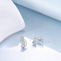 wholesale 925 Sterling Silver Penguin CZ Stud Earrings for Women - Christmas Gift Ideas-0-2