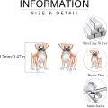 wholesale 925 Sterling Silver Boxer Dog Stud Earrings for Women - Puppy  for Dog Moms & Pet Lovers-0-5