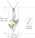 wholesale Sterling Silver Austrian Crystal Infinity Butterfly Pendant Necklace-0-25