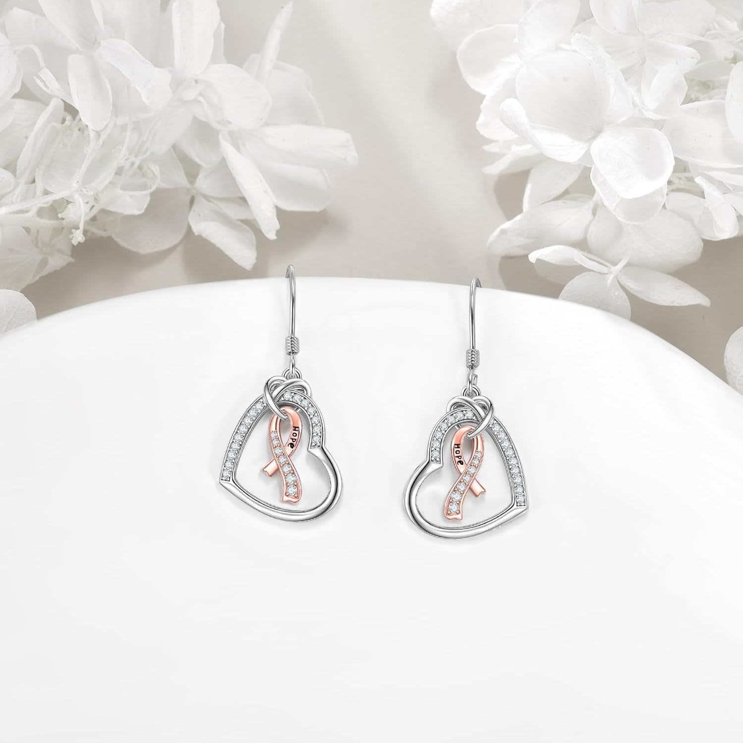  Sterling Silver Monkey Earrings Cute Animal Heart Dangle Jewelry Gifts for Women ( chars)-0-2