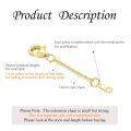 wholesale 14K Gold (Au585) Nickel-Free Hypoallergenic Jewelry Extender Chain - 0.5/1/1.5/2/3 Inch with Lobster Clasp-0-1
