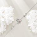wholesale 925 Sterling Silver Heart Charm Bracelet Wholesale With Couple Design-0-1