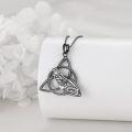 wholesale 925 Sterling Silver Raven Pendant Necklaces Gothic Witchcraft Jewellery for Women Men-0-2