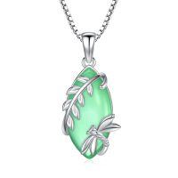 wholesale 925 Sterling Silver Pendant With Blue Turquoise Dragonfly Design-Aug