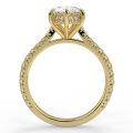 wholesale Wedding Ring 10K Gold with Diamond Accents Elegant Design-0-3