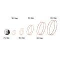 wholesale 925 Sterling Silver Hammered Texture Large Hoops 34g - Diameter 68-70 mm for Women-0-16