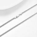 wholesale Sterling Silver Cuban Chain for Men Women 3mm Thick Hip Hop Pendant Jewelry Gift 16 30in-0-1