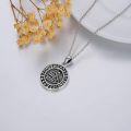 wholesale 925 Sterling Silver Valknut Rune Pendant Norse Viking Amulet Talisman Necklace-0-2