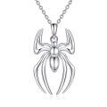 wholesale 925 Sterling Silver Spider Pendant Necklace for Women - Spidey Charm s-0-0