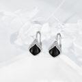wholesale Sterling Silver Moonstone Teardrop Leverback Earrings for Sensitive Ears-0-20